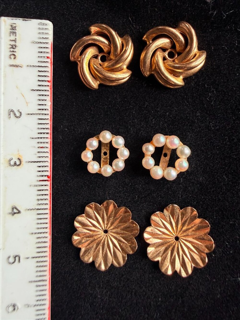 Beautiful Earring Jackets - 14 carat gold